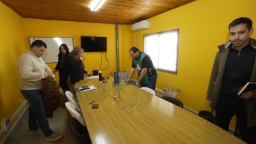 La reunión de la Función Pública paso a un cuarto intermedio, con rechazos de los gremios, y el jueves volverá la negociación. Foto: Pablo Leguizamon