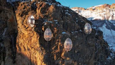 Cuánto cuesta dormir en las cápsulas de Ovo Patagonia, frente al Fitz Roy y cómo es la experiencia