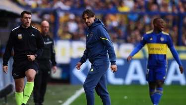 Diego Martínez esperará la recuperación de dos referentes para el duelo por Copa Sudamericana. Foto: FBaires.