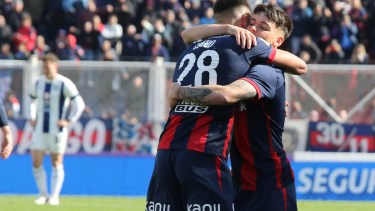 San Lorenzo le ganó a Talleres por la Liga Profesional. Foto: FBaires.