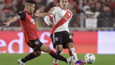 El neuquino Marcos Acuña será titular ante el Rojo, sumando su segundo partido desde el arribo al Millonario. Fotobaires