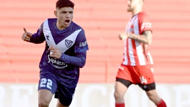 Claudio Aquino, goleador de Vélez que pretende Riquelme en Boca. 24/8/2024. Fotobaires