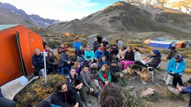 El nivel de dificultad es moderado ya que son 50 kilómetros, entre ida y vuelta. Foto: gentileza