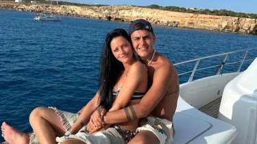 Paulo Dybala y Oriana Sabatini
