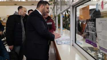 El reclamo fue presentado por el legislador Luciano Delgado y dirigentes del sector privado en la Ciudad Judicial de Roca. 