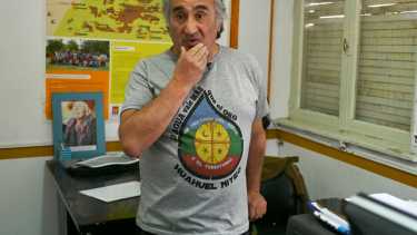 José Morales, lonco de la lof Putrén Tuli Mahuida, de Lipetrén Grande, asumió la presidencia del Codeci. Archivo