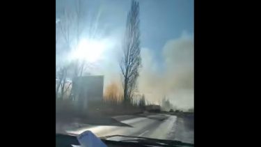 Piden transitar con precaución por Ruta 151, entre Cipolletti y Cinco Saltos, por un incendio