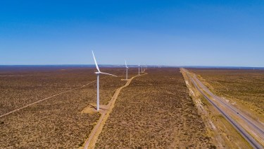 La provincia sumará un nuevo parque eólico. 