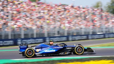 Franco Colapinto quedó en la 17° posición tras las primeras pruebas en Monza.