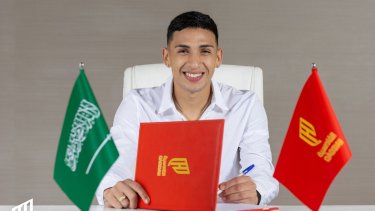 Equi Fernández, nuevo jugador del Al-Qadsiah de Arabia Saudita.