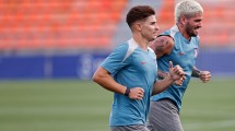Imagen de Julián Álvarez se sumó al Atlético Madrid: la ingeniosa presentación y su primera práctica