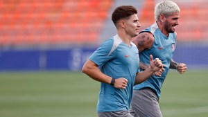 Julián Álvarez se sumó al Atlético Madrid: la ingeniosa presentación y su primera práctica