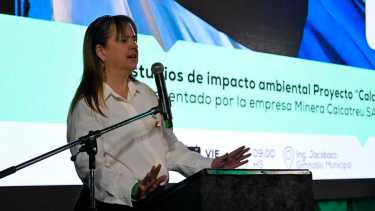 La legisladora Magdalena Odarda lanzó el Movimiento RIO desde El Bolsón. Archivo