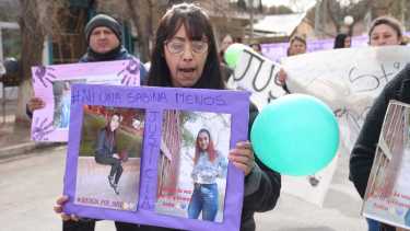 Marcha por el crimen de Sabina Silva en Mainqué: la familia denunció «amenazas»
