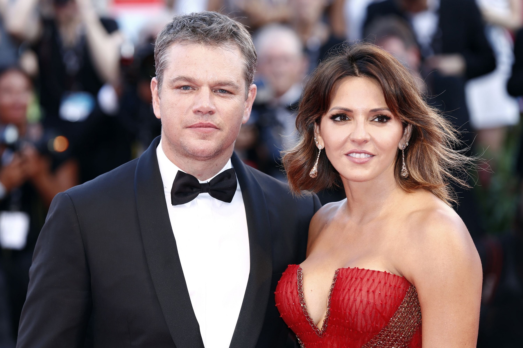 Quién es Luciana Barroso, la esposa argentina de Matt Damon que robó su