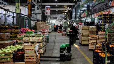 El Mercado de Concentración agrupa la oferta mayorista de frutas y verduras (Cecilia Maletti)