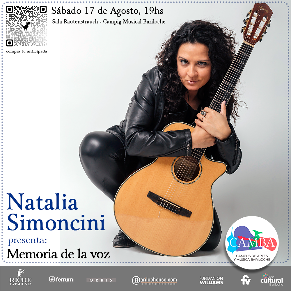 Natalia Simoncini presenta: Memoria de la voz
