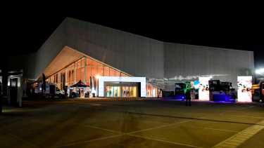 El centro de convenciones de la Isla 132 ofrecerá hasta mañana Edifica una muestra sobre la construcción (Cecilia Maletti)