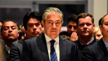 Rolando Figueroa, gobernador de Neuquén. Foto: Cecilia Maletti.