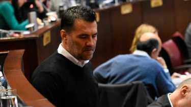 Darío Martínez votó en contra de la declaración por las represas. Foto: Matías Subat.