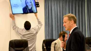 La mujer tenía 41 años y tres hijas, la más chica con el acusado. Foto Matías Subat.