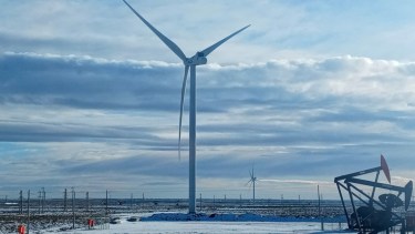 Manantiales Behr suele taparse de nieve todos los inviernos, aunque este afectó la producción de energía. (Foto: gentileza)