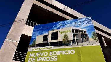 El bono Castello tendrá un vencimiento importante en septiembre. Quedan concluir algunas obras, entre ellas, la sede del Ipross. Foto: Marcelo Ochoa.