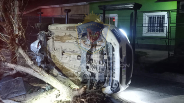 El test de alcoholemia arrojó 1.40 de alcohol en sangre. Foto: gentileza.