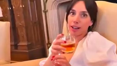 Tamara Pettinato en Olivos.-