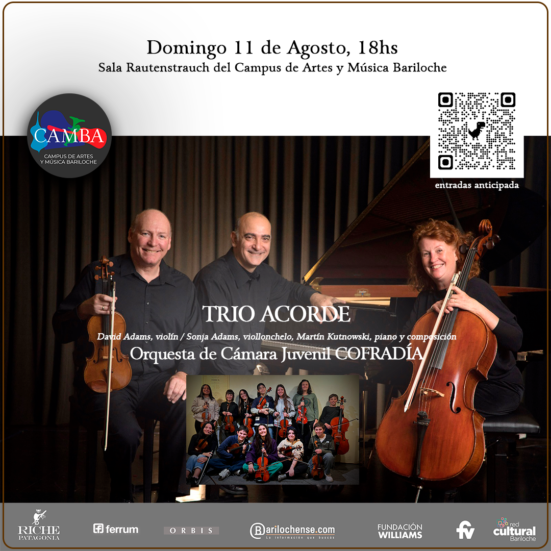 Trío ACORDE + Orquesta de Cámara Juvenil COFRADÍA en concierto