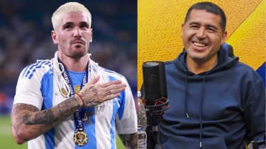 Rodrigo De Paul confesó que mantiene charlas con Juan Román Riquelme.