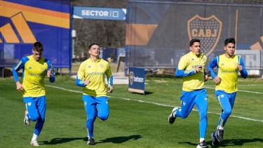 Boca visitará a Estudiantes en La Plata este lunes desde las 21.30. Foto: @BocaJrsOficial.