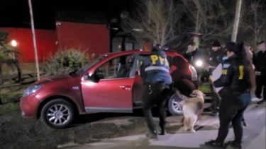 Secuestro drogas en Cipolletti. Crédito gentileza