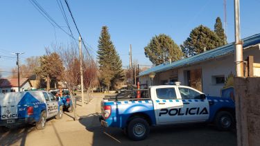 Un herido de bala en Andacollo. Foto: Gentileza.