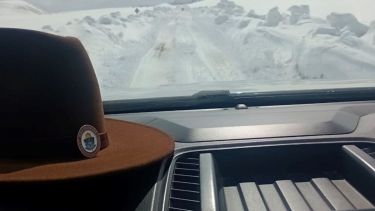 Niegan que estuvieron en caravana por una área natural protegida del norte neuquino. Foto: Gentileza Neuquén Informa. 