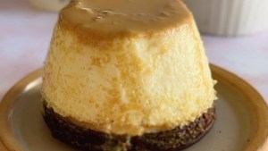 El postre ideal: mini chocoflan express en microondas