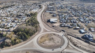 Rotonda de Ruta 22 en Choele Choel.