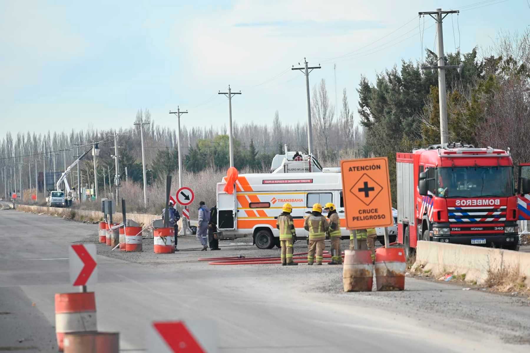 Video | El valle de los pozos: cómo son las Rutas 22 y 151 en el sector ...