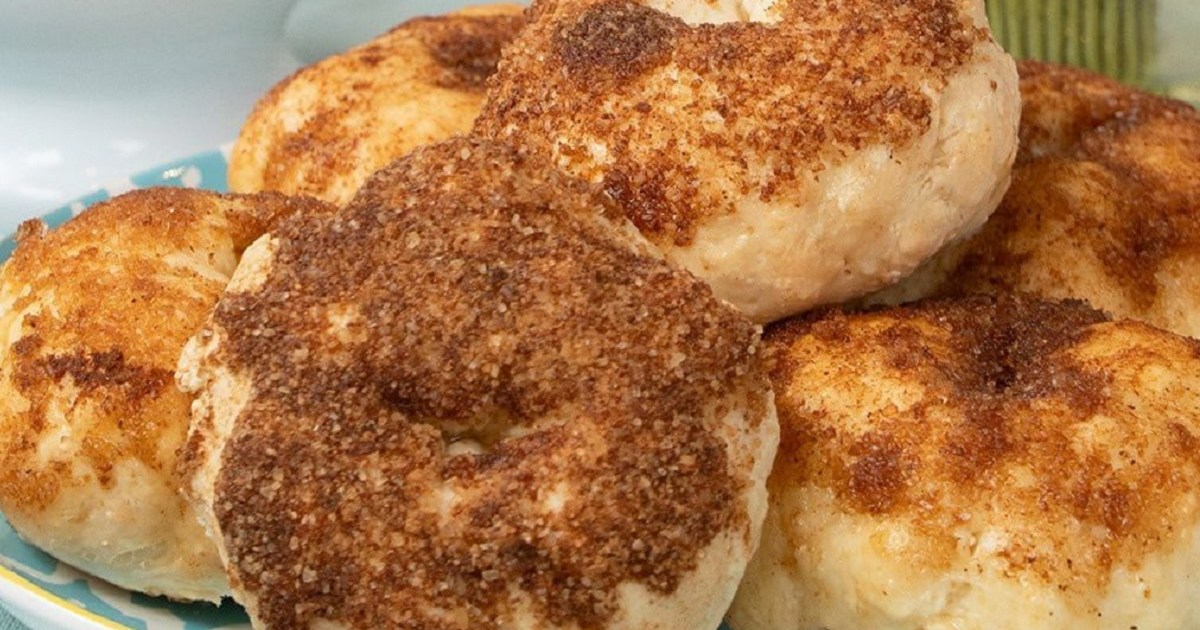 Solo 5 ingredientes para una deliciosas rosquitas materas