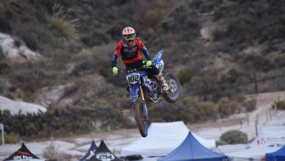 Santiago Montero dirá presente en el Mundial de motocross en Bariloche. (Foto: Archivo)