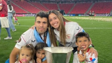 Así están los hijos de Marcos Acuña.