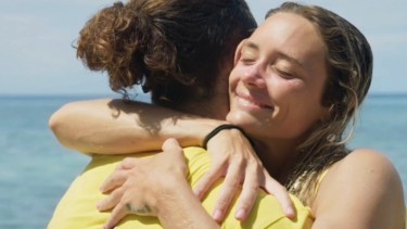 Iván Chirinian y Samanta Herdt.-