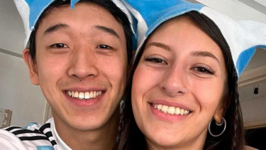 Martín Ku y Marisol Saunzaga esperan su primer hijo.