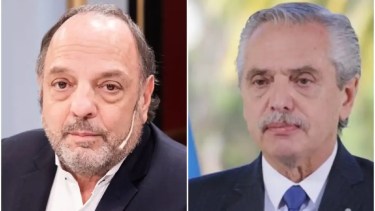 Baby Etchecopar habló con Alberto Fernández
