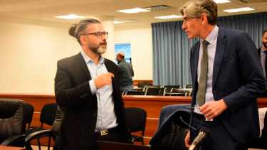 Alfaro, querellante, y Breide Obeid, fiscal jefe, tendrán a su cargo el pedido de declaración de culpabilidad. (Archivo/Cecilia Maletti)