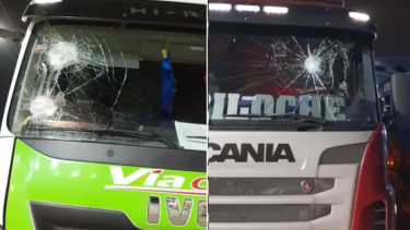 Vandalizaron siete vehículos en la Autovía Norte en Neuquén: la Policía realiza controles preventivos. Foto: gentileza