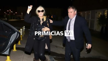 Susana llegando al país