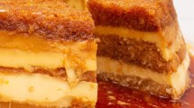 Imagen de Torta flan caserita, un postre ideado para golosos