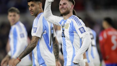 Alexis Mac Allister.
Argentina vs Chile. Eliminatorias Copa del Mundo 2026. Fotobaires 5/9/2024