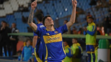Brian Aguirre sufrió una lesión en el triunfo de Boca. Foto: FBaires.